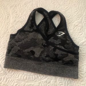 Gymshark Camo Sports Bra NEVER WORN